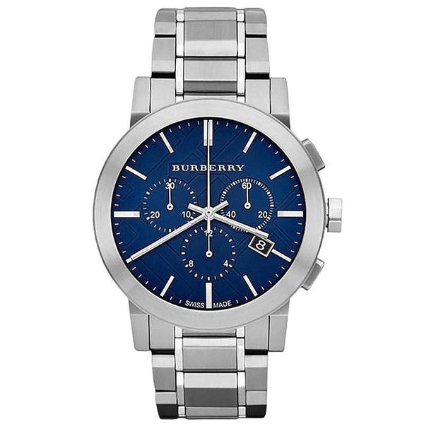 Burberry The City Men's Blue Chronograph Watch 42mm BU9363