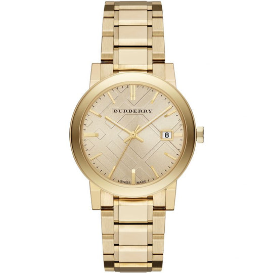 Burberry Watch The City Yellow Gold BU9033 Watches Crystals