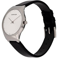 Thumbnail for Calvin Klein Classic 24MM Silver Leather - Watches & Crystals