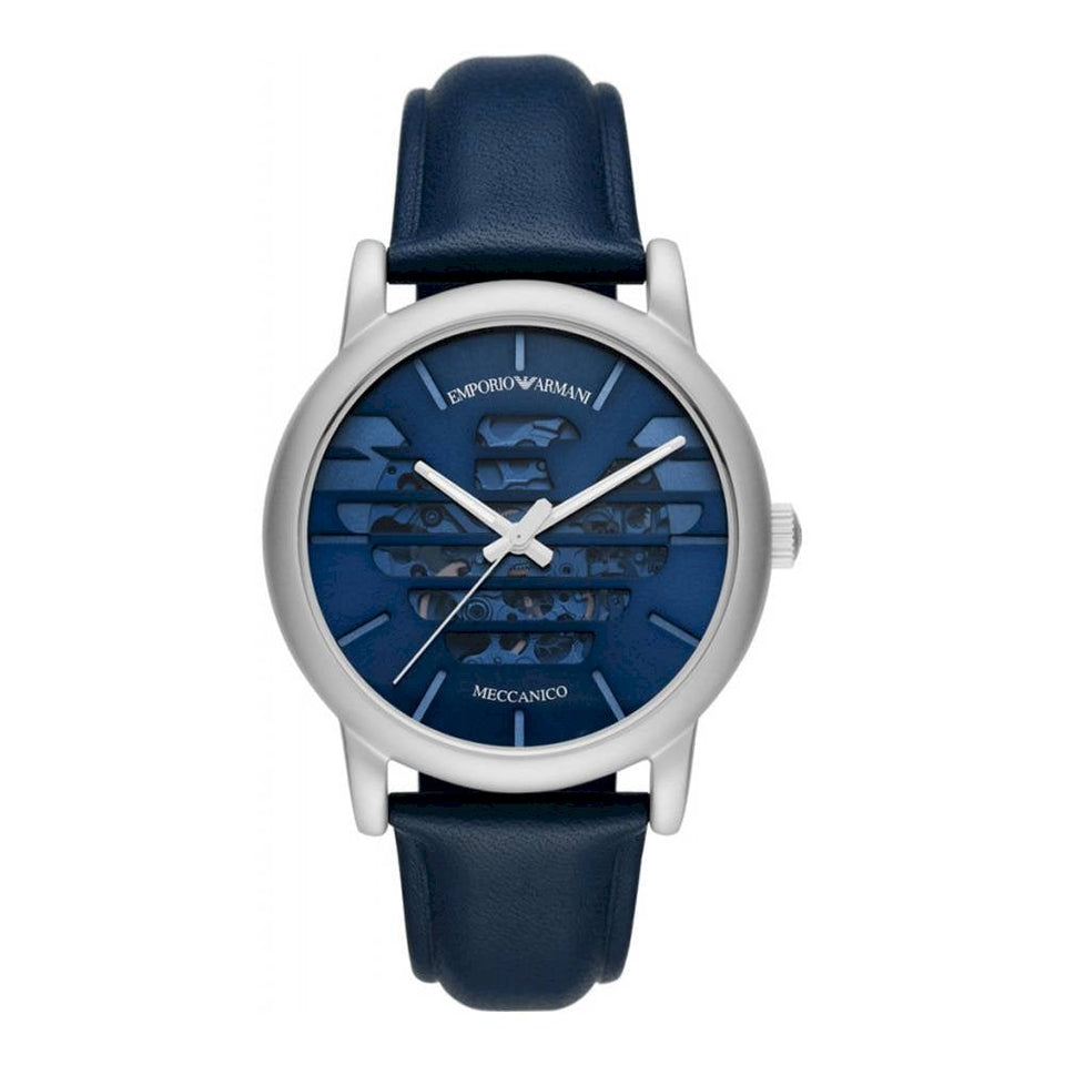 Emporio Armani Men s Automatic Luigi Watch Blue AR60030 Watches