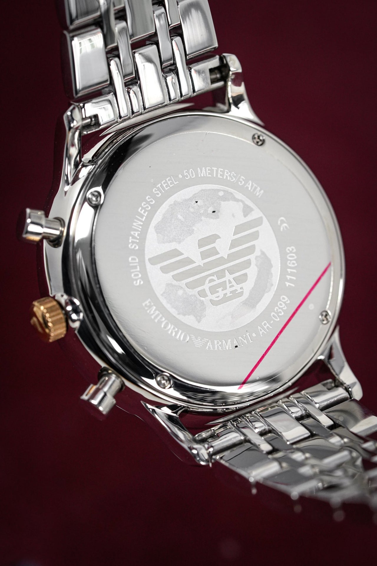 Buy Armani Exchange Cayde Stainless Steel Watch And Bracelet Set | Mens  bracelets | Argos