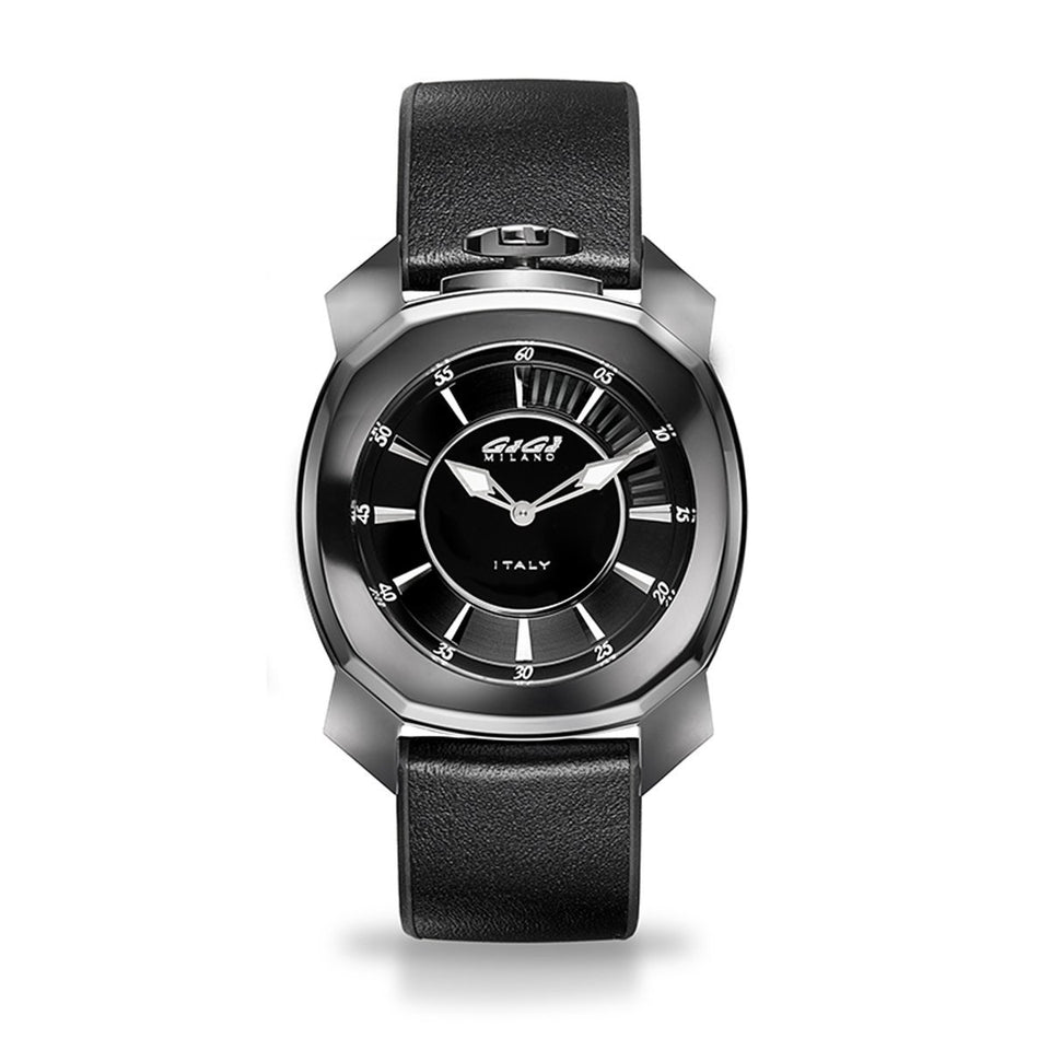 Gaga Milano Watch Frame_One Black Ceramic 7252.01 – Watches