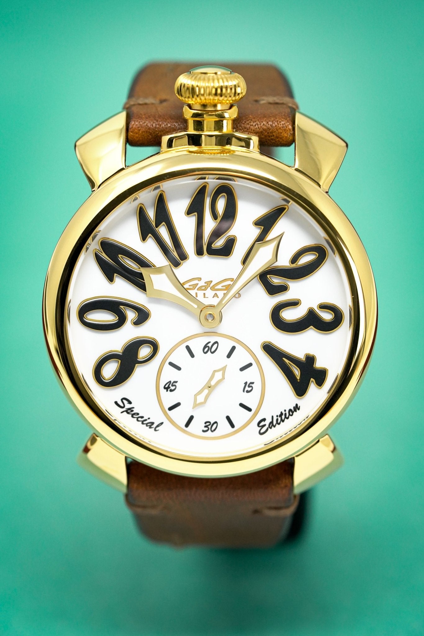 GaGà Milano Watch Manuale 48MM Special Edition Gold PVD – Watches