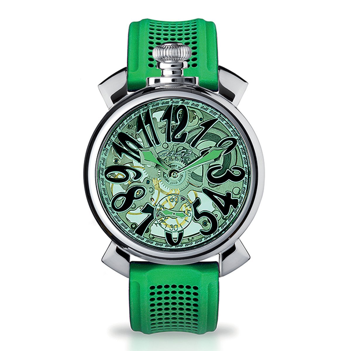 GaGà Milano Skeleton 48MM Green – Watches  Crystals