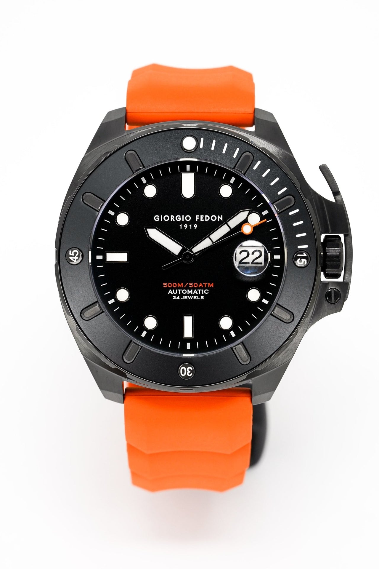 Lot 431 - An Aqua Marin chronograph dress watch, the