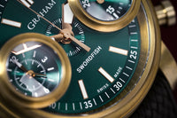 Thumbnail for Graham Swordfish Bronze Green Dial - Watches & Crystals