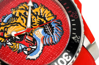 Thumbnail for Gucci Watch Dive 40mm Tiger Red YA136315 - Watches & Crystals