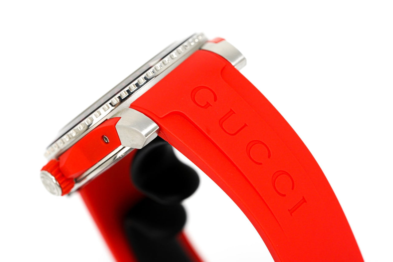 Gucci Watch Dive 40mm Tiger Red YA136315 - Watches & Crystals