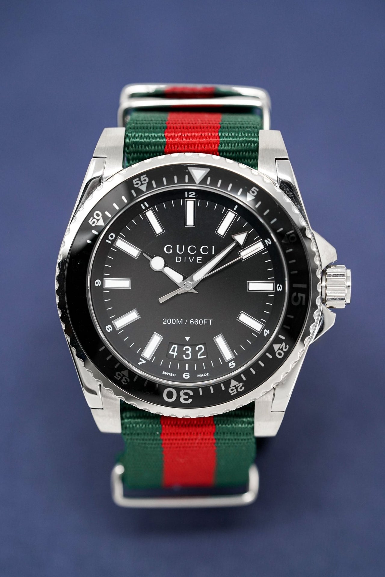 Gucci Watch Dive Black YA136206 - Watches & Crystals