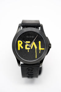 Thumbnail for Gucci Watch G-Timeless Black Rubber 38mm YA1264017 - Watches & Crystals