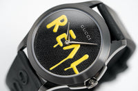 Thumbnail for Gucci Watch G-Timeless Black Rubber 38mm YA1264017 - Watches & Crystals