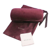Thumbnail for Gucci Men's Sunglasses Classic Square Silver Black