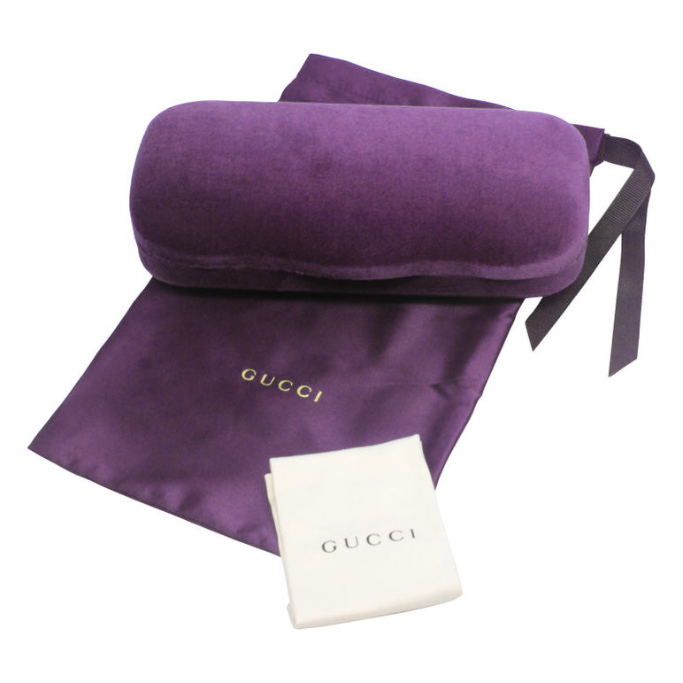 Gucci Women's Sunglasses Wraparound Rectangle Cream
