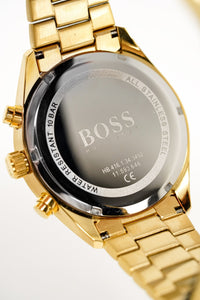 Thumbnail for Hugo Boss Men's Watch Champion Yellow Gold HB1513848 - Watches & Crystals