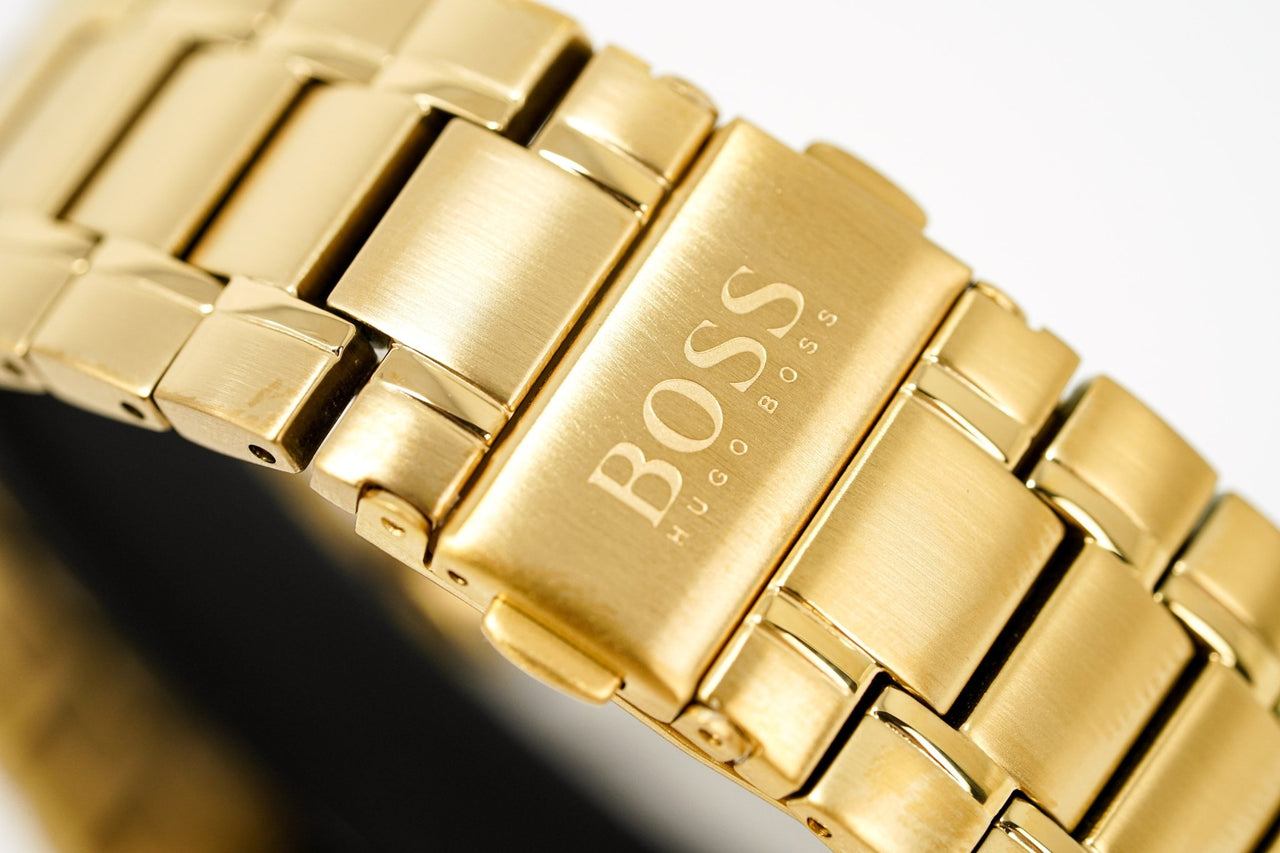 Hugo Boss Men's Watch Champion Yellow Gold HB1513848 - Watches & Crystals