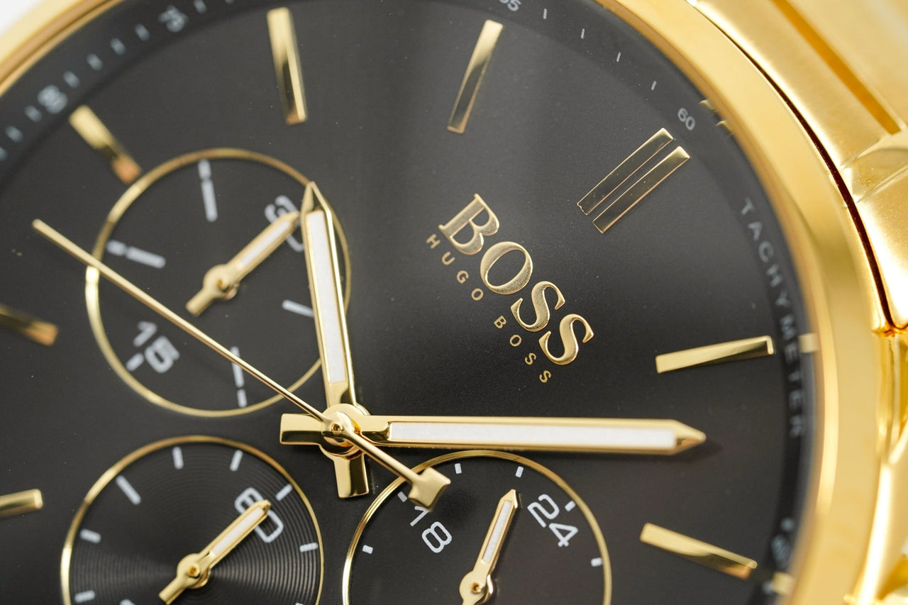 Hugo Boss Men's Watch Champion Yellow Gold HB1513848 - Watches & Crystals