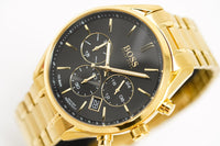 Thumbnail for Hugo Boss Men's Watch Champion Yellow Gold HB1513848 - Watches & Crystals