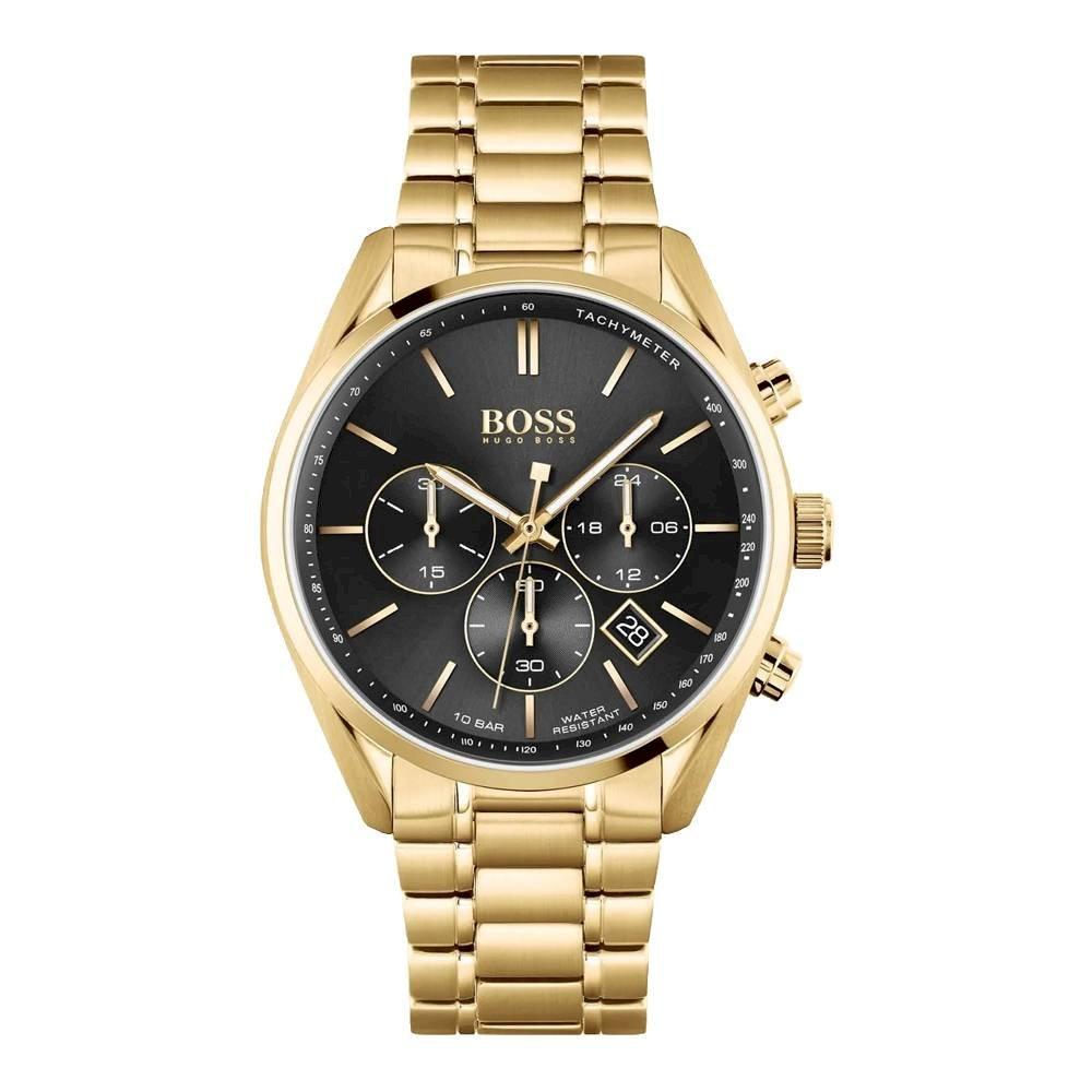 Hugo Boss Men's Watch Champion Yellow Gold HB1513848 - Watches & Crystals