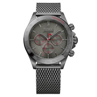 Thumbnail for Hugo Boss Men's Watch Chronograph Ikon Grey Mesh HB1513443 - Watches & Crystals