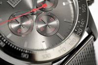 Thumbnail for Hugo Boss Men's Watch Chronograph Ikon Grey Mesh HB1513443 - Watches & Crystals