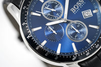 Thumbnail for Hugo Boss Men's Watch Chronograph Rafale Blue HB1513391 - Watches & Crystals