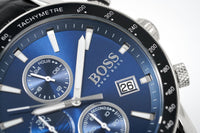 Thumbnail for Hugo Boss Men's Watch Chronograph Rafale Blue HB1513391 - Watches & Crystals