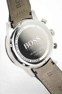 Thumbnail for Hugo Boss Men's Watch Chronograph Rafale Blue HB1513391 - Watches & Crystals