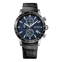 Thumbnail for Hugo Boss Men's Watch Chronograph Rafale Blue HB1513391 - Watches & Crystals