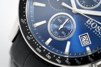 Thumbnail for Hugo Boss Men's Watch Chronograph Rafale Blue HB1513391 - Watches & Crystals