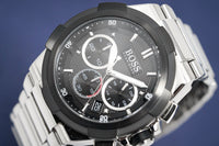 Thumbnail for Hugo Boss Men's Watch Chronograph Supernova Black HB1513359 - Watches & Crystals