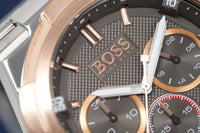 Thumbnail for Hugo Boss Men's Watch Chronograph Supernova Grey HB1513362 - Watches & Crystals