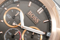 Thumbnail for Hugo Boss Men's Watch Chronograph Supernova Grey HB1513362 - Watches & Crystals