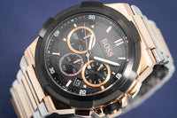 Thumbnail for Hugo Boss Men's Watch Chronograph Supernova Two Tone HB1513358 - Watches & Crystals