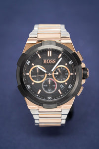 Thumbnail for Hugo Boss Men's Watch Chronograph Supernova Two Tone HB1513358 - Watches & Crystals