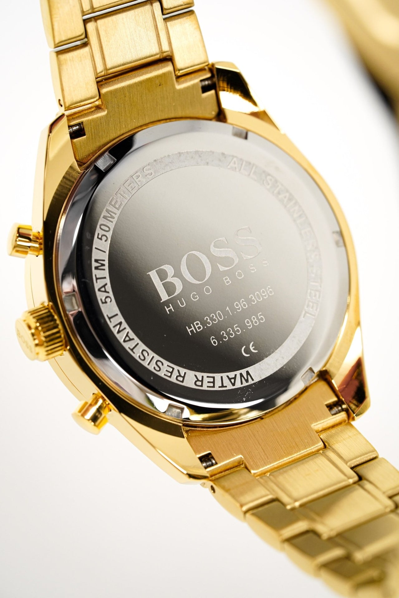 Hugo Boss Men's Watch Chronograph Trophy Gold HB1513631 - Watches & Crystals