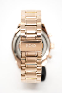 Thumbnail for Hugo Boss Men's Watch Chronograph Trophy Rose Gold HB1513632 - Watches & Crystals