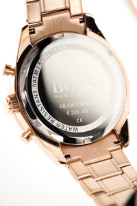 Thumbnail for Hugo Boss Men's Watch Chronograph Trophy Rose Gold HB1513632 - Watches & Crystals