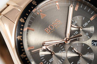 Thumbnail for Hugo Boss Men's Watch Chronograph Trophy Rose Gold HB1513632 - Watches & Crystals