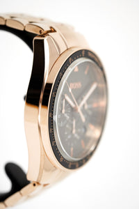 Thumbnail for Hugo Boss Men's Watch Chronograph Trophy Rose Gold HB1513632 - Watches & Crystals