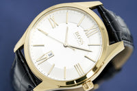 Thumbnail for Hugo Boss Men's Watch Classic Gold Plate White HB1513020 - Watches & Crystals