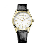 Thumbnail for Hugo Boss Men's Watch Classic Gold Plate White HB1513020 - Watches & Crystals