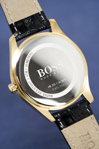 Thumbnail for Hugo Boss Men's Watch Classic Gold Plate White HB1513020 - Watches & Crystals