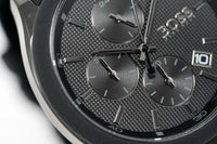 Thumbnail for Hugo Boss Men's Watch Velocity Black On Black HB1513720 - Watches & Crystals