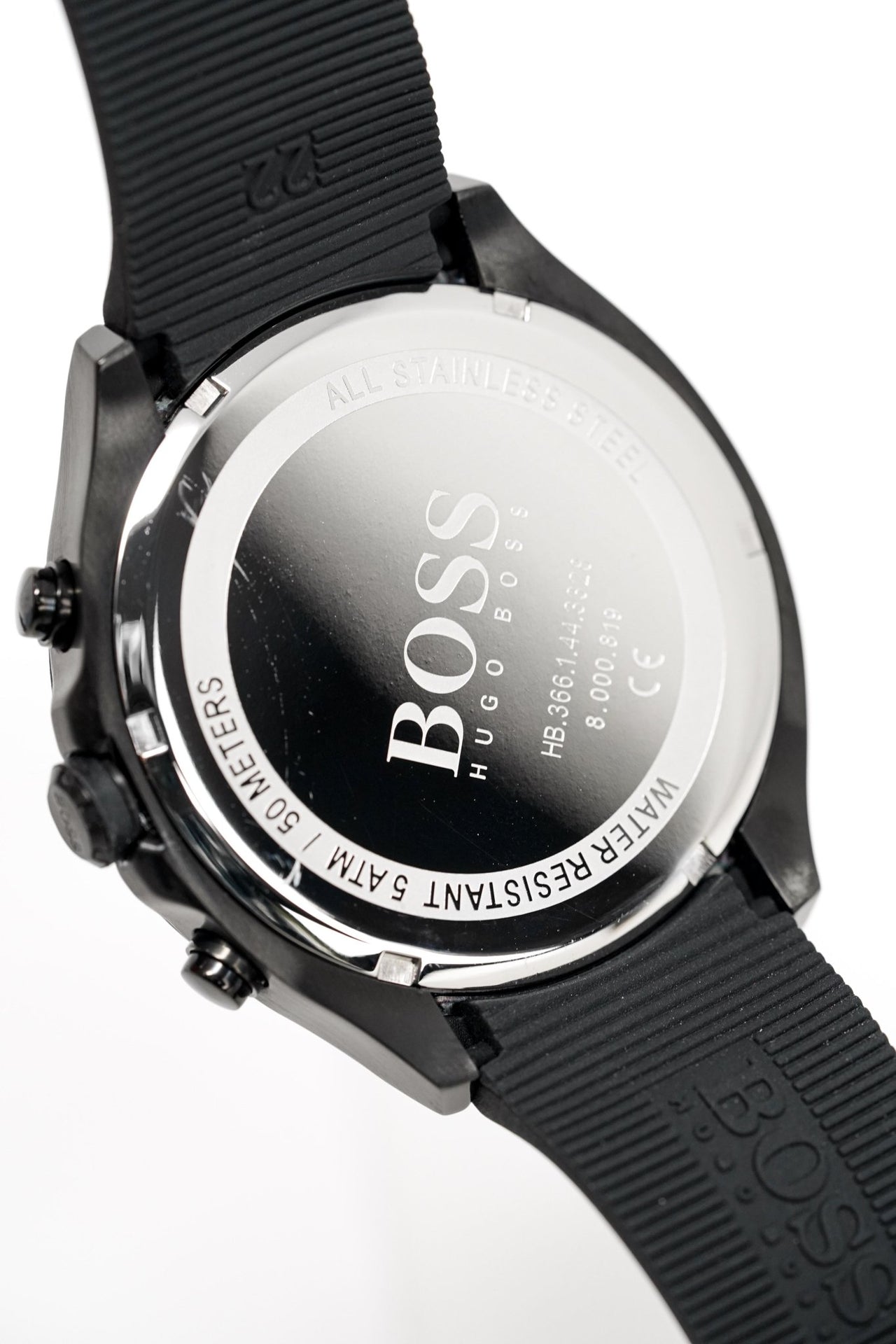 Hugo Boss Men's Watch Velocity Black On Black HB1513720 - Watches & Crystals