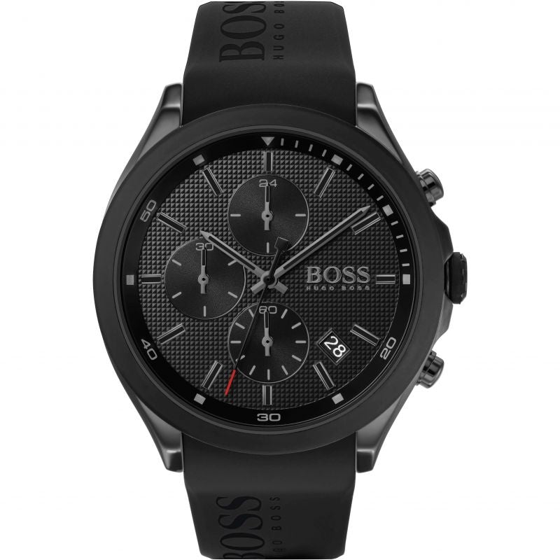 Hugo Boss Men's Watch Velocity Black On Black HB1513720 - Watches & Crystals