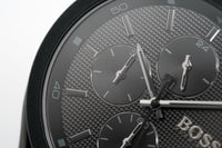 Thumbnail for Hugo Boss Men's Watch Velocity Black On Black HB1513720 - Watches & Crystals