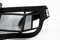 Thumbnail for Kokon To Zai Sunglasses Shield Mask Matte Black With Silver Category 3 Mirror Lenses KTZ9C2SUN - Watches & Crystals