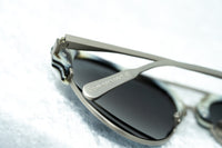 Thumbnail for Kris Van Assche Sunglasses Brown Horn Brushed Silver and Blue Mirror Lenses Category 3 - KVA74C4SUN - Watches & Crystals