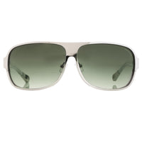 Thumbnail for Kris Van Assche Sunglasses With Rectangular Silver Metal and Green Graduated Lenses - KVA6C4SUN - Watches & Crystals