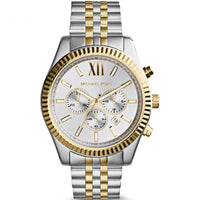 Thumbnail for Michael Kors Watch Lexington Chronograph Two Tone MK8344 - Watches & Crystals